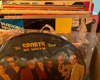 More vinyl records