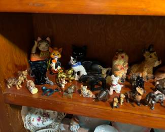 Vintage dogs, cats, animals