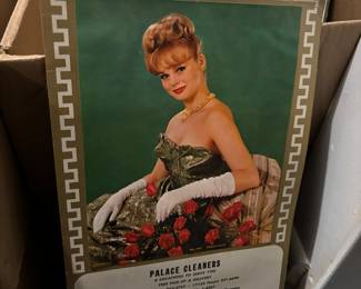 Vintage 1968 advertising calendar 