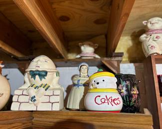Vintage cookie jars