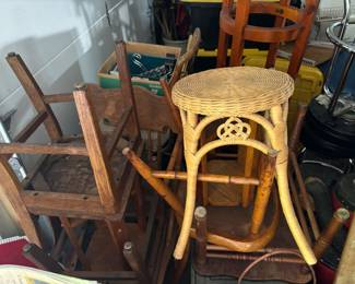 Chairs, stools