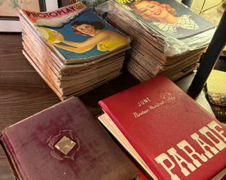 Vintage year books, photo book