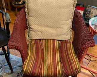 Vintage wicker chair