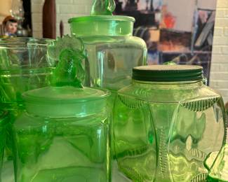 Uranium glass