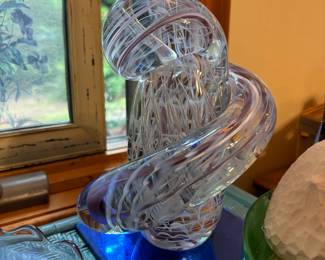 Stunning glass sculpture