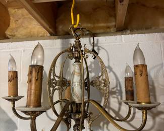 Antique light fixture 