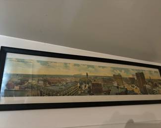 Antique campus martius Detroit scene