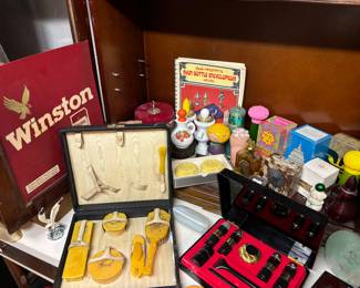 Vintage grooming kits, avon