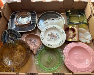 Vintage ashtrays