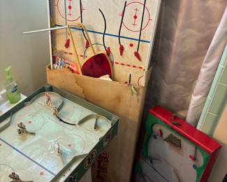 Vintage hockey games