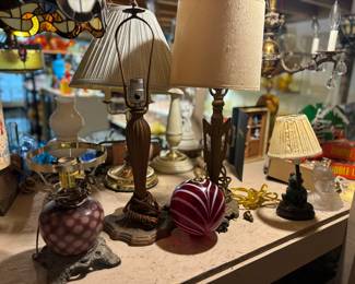 Antique lamps