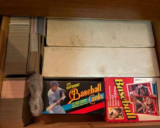 Baseball cards (to be sold as a lot)