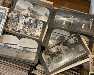 Stereoscope cards