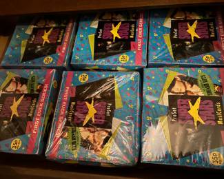 Pro set Super Stars music cards