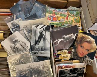 Antique post cards, war, military, women, cars