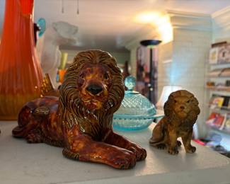 Mid century lions