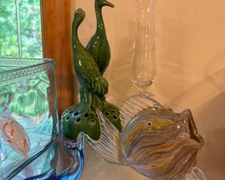 Art glass fish