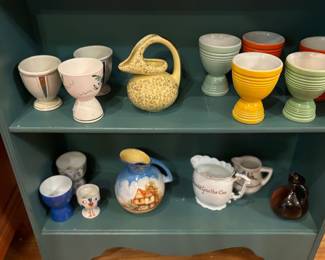 Vintage mid century egg cups