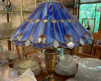 Stained glass lamp