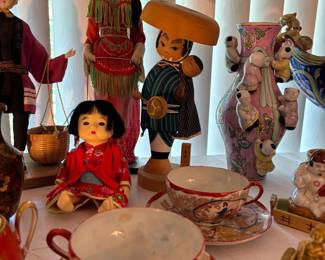 Vintage Chinese fertility vase