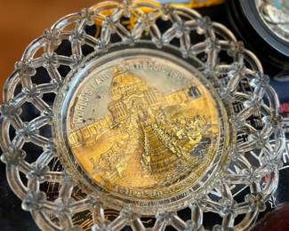 1904 worlds fair plate