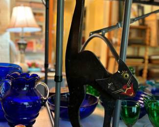 Mid century cat, tigers