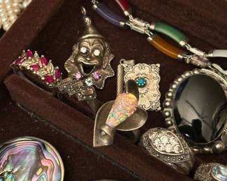 Beautiful vintage Mexican silver pieces