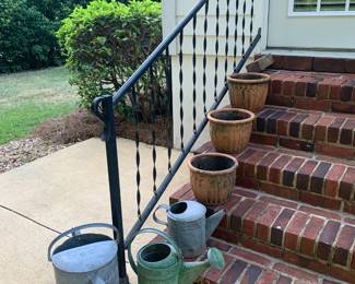 Pots and watering cans