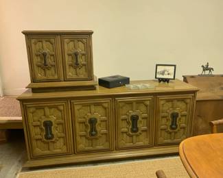 Vintage nightstand, vintage dresser