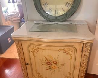 Bathroom vanity with sink