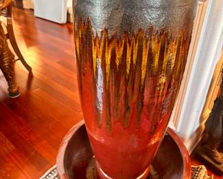 Waterfall indoor stands about 4 feet