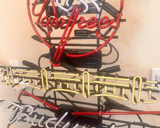 Budweiser lighted sign