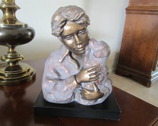 Alice Heath Boy with Puppy