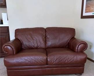 LaZBoy Leather Love Seat