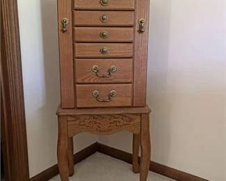 L. Powell Jewelry Armoire