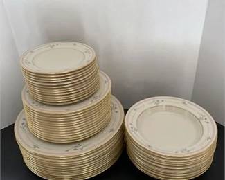 Discontinued Lenox Pink Rose Manor Dinnerware Collection