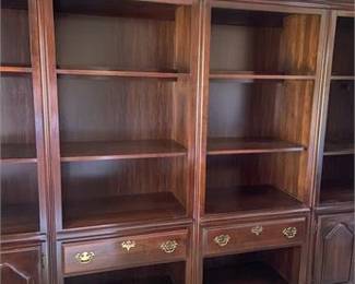Two Free Standing Bookcase Units