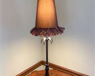 Palm Tree Candlestick Lamp