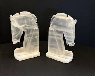 Horse Head Bookends