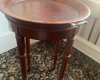 Vintage Wood Tray Table 