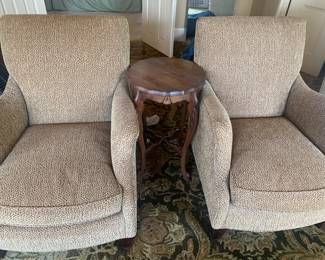 Leopard Plush Chairs 