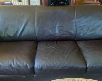 Leather Couch 
