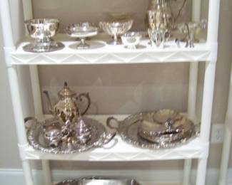 Silverplate for catering