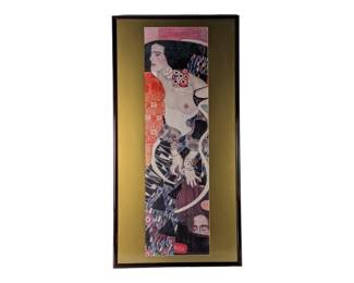 #90 • Gustav Klimt: Large "Judith II" Art Print, Framed