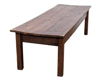 #128 • Rustic 6' Reclaimed Plank Coffee Table