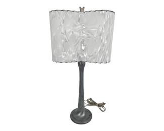 #51 • Vintage Amoeba Shade Table Lamp- Works