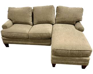 #115 • King Hickory Sectional with Chaise - Like New