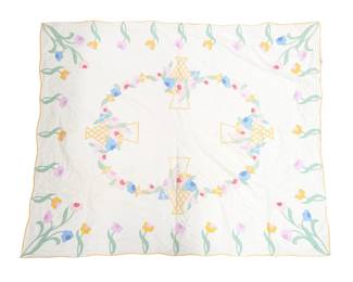 #113 • Antique Flower Basket Quilt