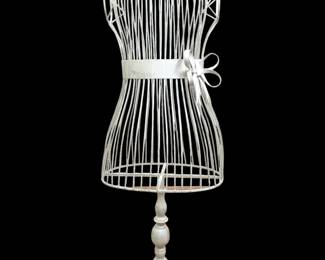 #39 • French Wrought Iron Wire Mannequin Dress Form