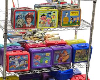 We have vintage lunchboxes